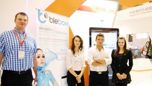 Zespół Blebox.eu - zdjęcie z prezentacji moduł uWiFi w chińskim Chengdu