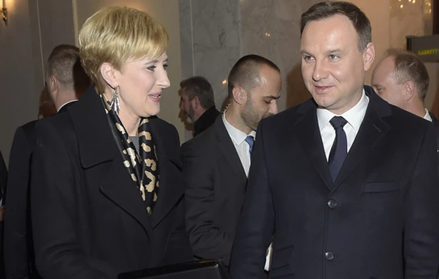 Andrzej i Agata Dudowie