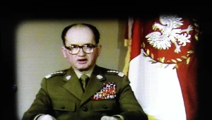 Przemówienie telewizyjne gen. Wojciecha Jaruzelskiego informujące o wprowadzeniu stanu wojennego