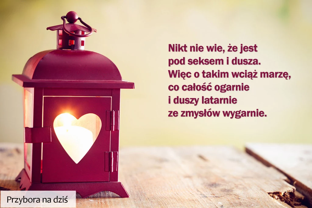 Przybora na dziś: 11 grudnia. KLIKNIJ i weź udział w konkursie "Miesiąc z Jeremim Przyborą" Przybora na dziś: 11 grudnia. KLIKNIJ i weź udział w konkursie "Miesiąc z Jeremim Przyborą"