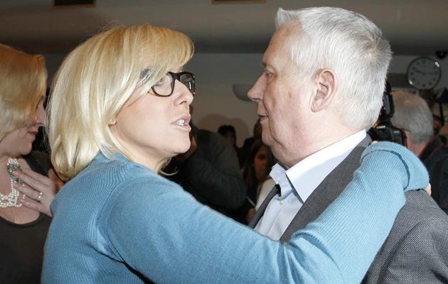 Wojciech Młynarski z córką Agatą