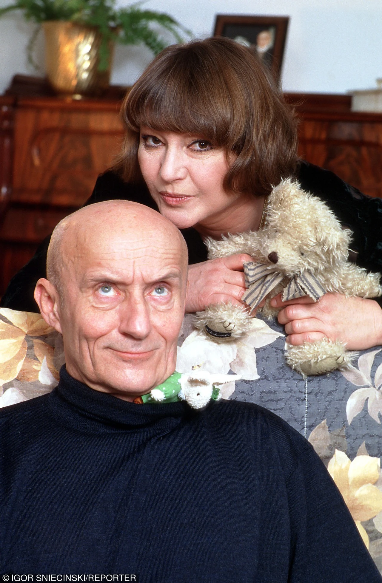 Marek Walczewski z żoną Małgorzatą