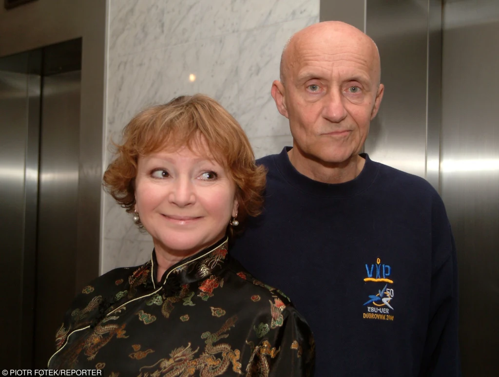 Marek Walczewski z żoną Małgorzatą