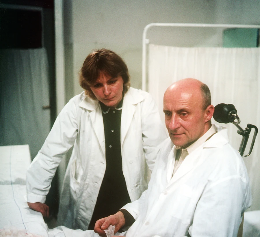 Marek Walczewski i Halina Łabonarska