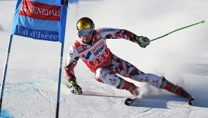 Marcel Hirscher podczas sobotnich zawodów.