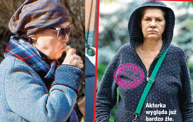 Jej nałóg wciąż się pogłębia!