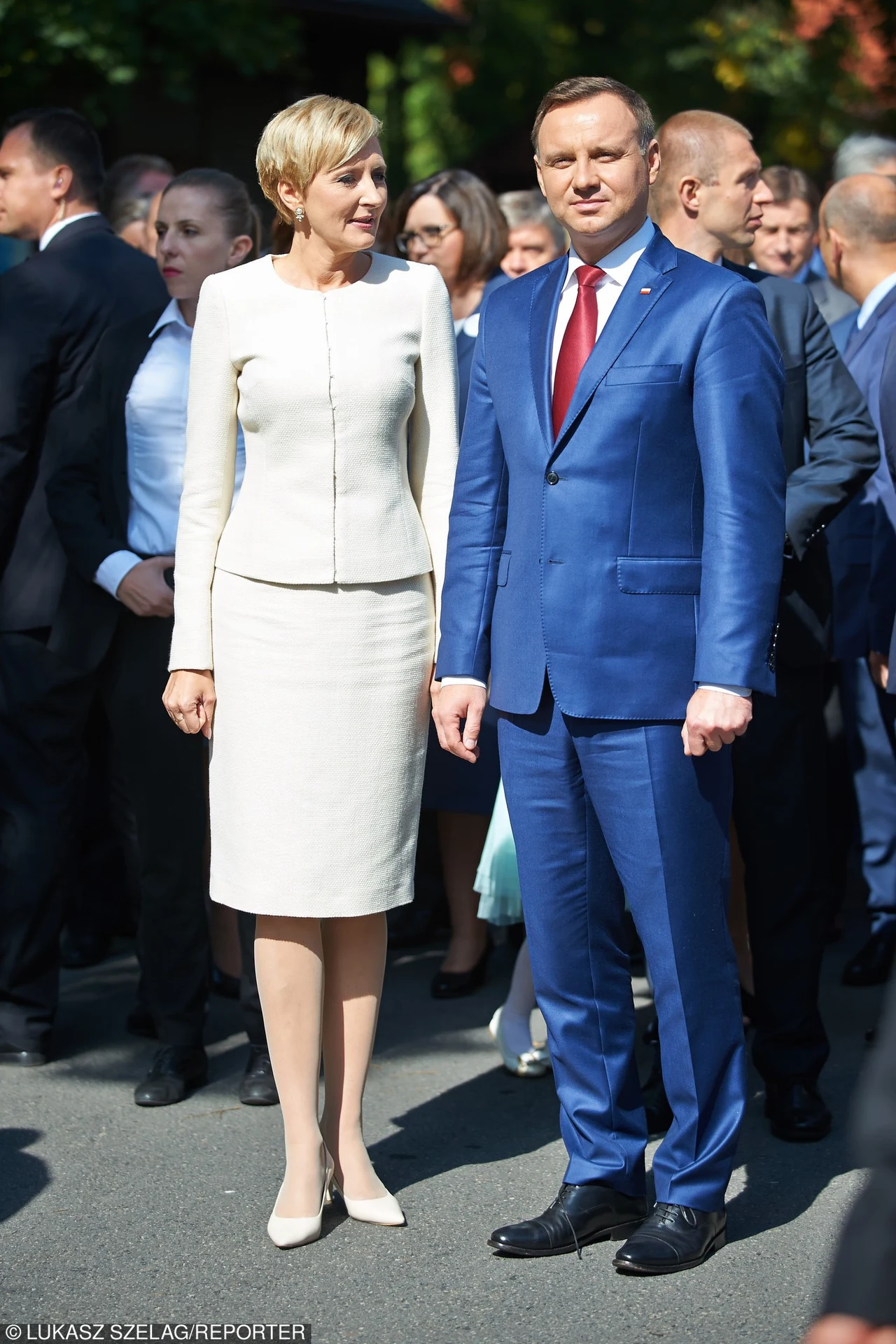 Agata Duda i Andrzej Duda