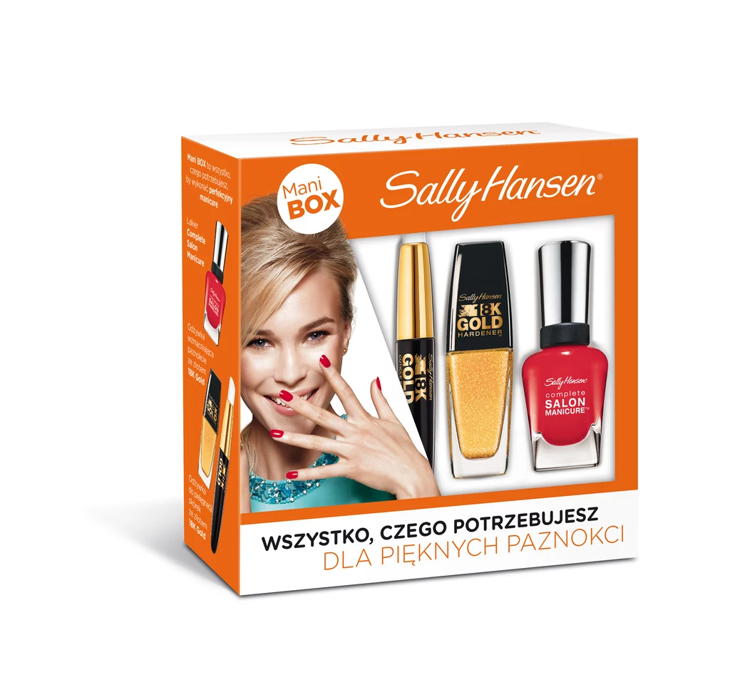 Fanka zadbanych paznokci na pewno ucieszy się z ManiBoxu Sally Hansen. Cena ok. 65 zł. 