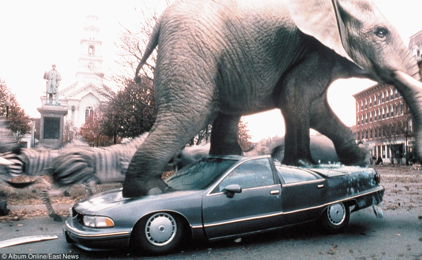 Kadr z filmu "Jumanji"