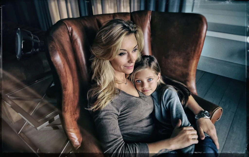 Martyna Wojciechowska z córką Martyna Wojciechowska z córką