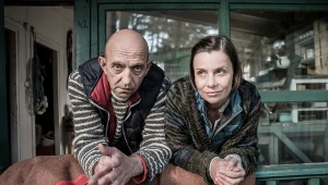 Janusz Chabior i Agata Kulesza w "Kometach"