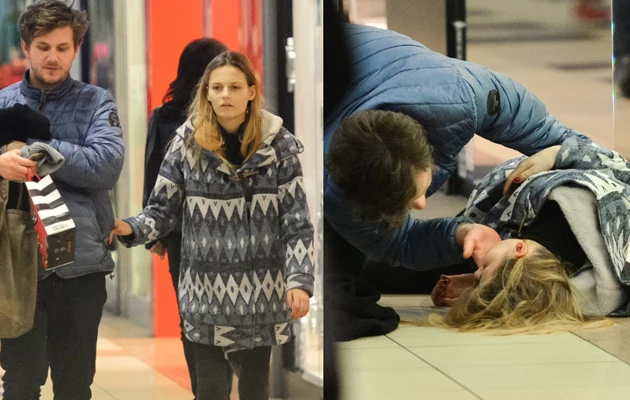 Antek i Kasia w centrum handlowym Antek i Kasia w centrum handlowym