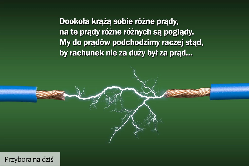Przybora na dziś: 17 grudnia. KLIKNIJ i weź udział w konkursie "Miesiąc z Jeremim Przyborą" Przybora na dziś: 17 grudnia. KLIKNIJ i weź udział w konkursie "Miesiąc z Jeremim Przyborą"