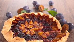 Tarta ze śliwkami smakuje doskonale 