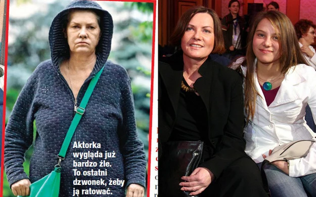 Agnieszka Kotulanka obecnie i z córką Katarzyną w 2005 roku na jednym z pokazów Agnieszka Kotulanka obecnie i z córką Katarzyną w 2005 roku na jednym z pokazów