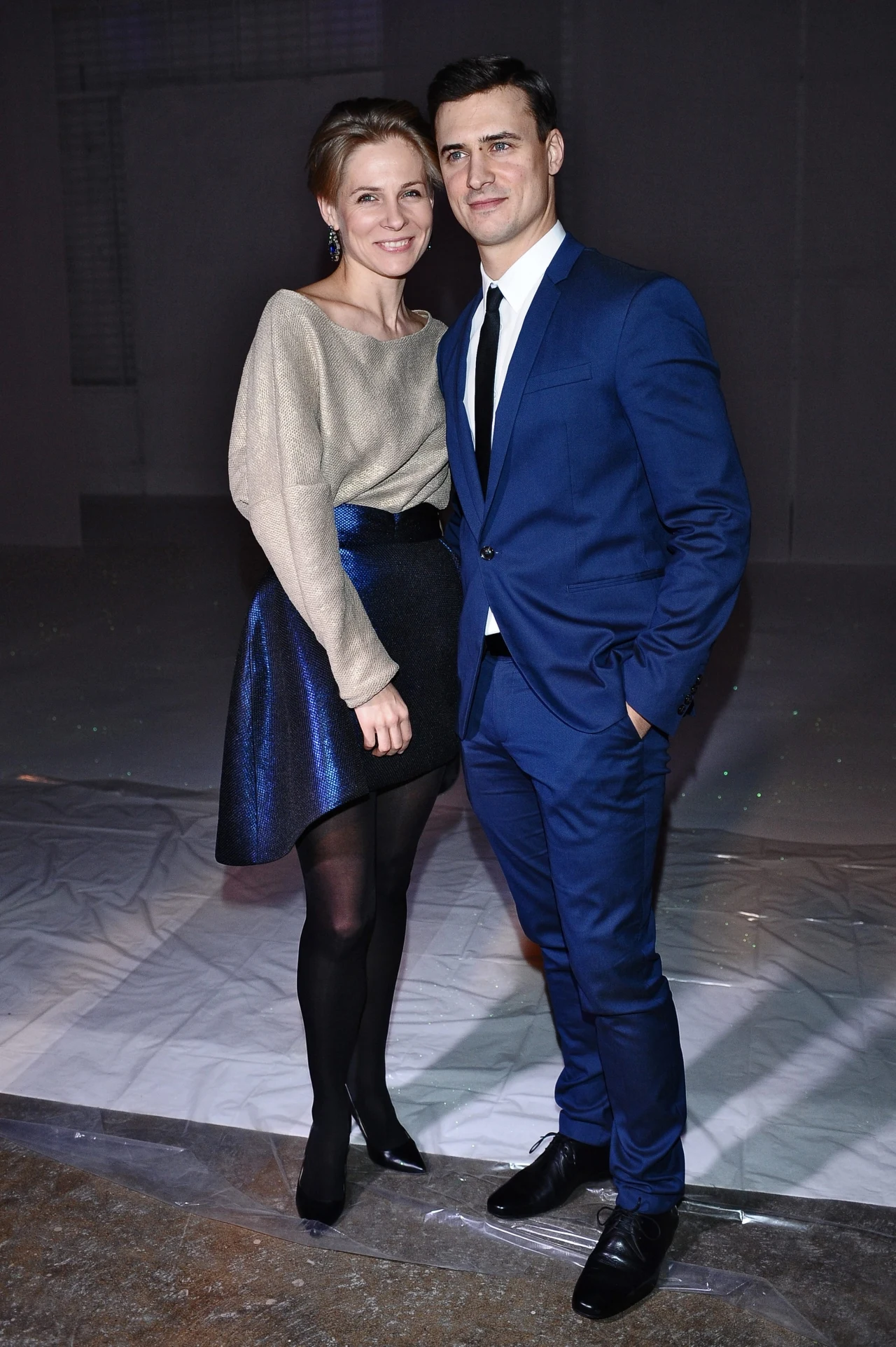 Mateusz Damięcki z Pauliną Mateusz Damięcki z Pauliną