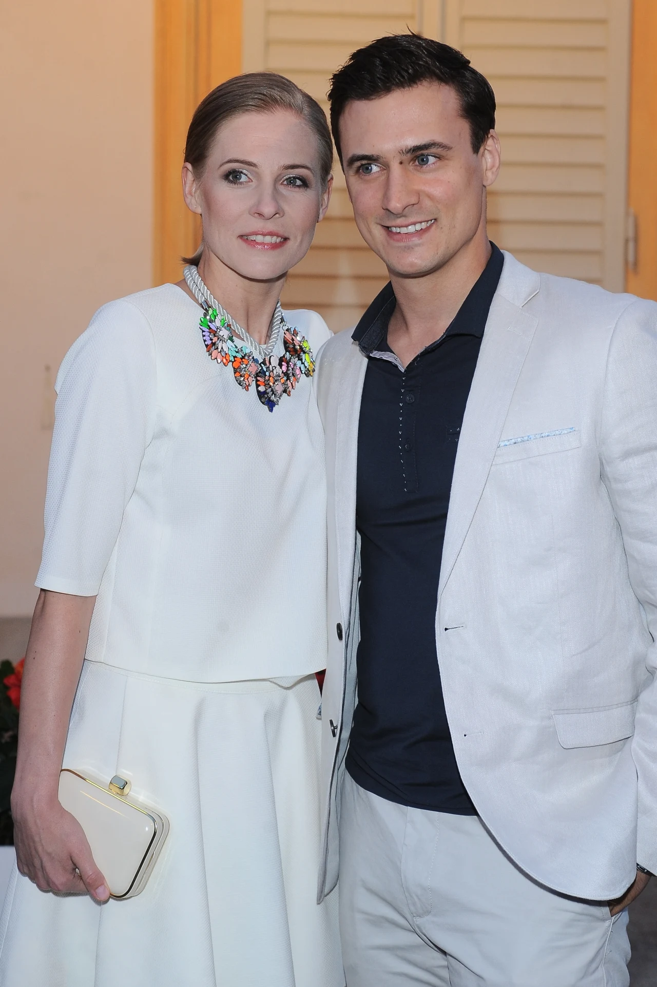 Mateusz Damięcki z Pauliną Mateusz Damięcki z Pauliną