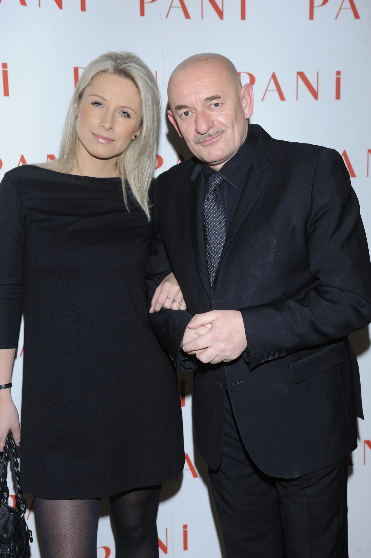 Marcin Daniec z żoną Marcin Daniec z żoną