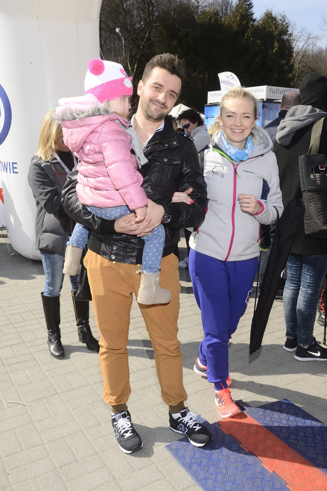 Barbara Kurdej-Szatan z mężem i córeczką Barbara Kurdej-Szatan z mężem i córeczką