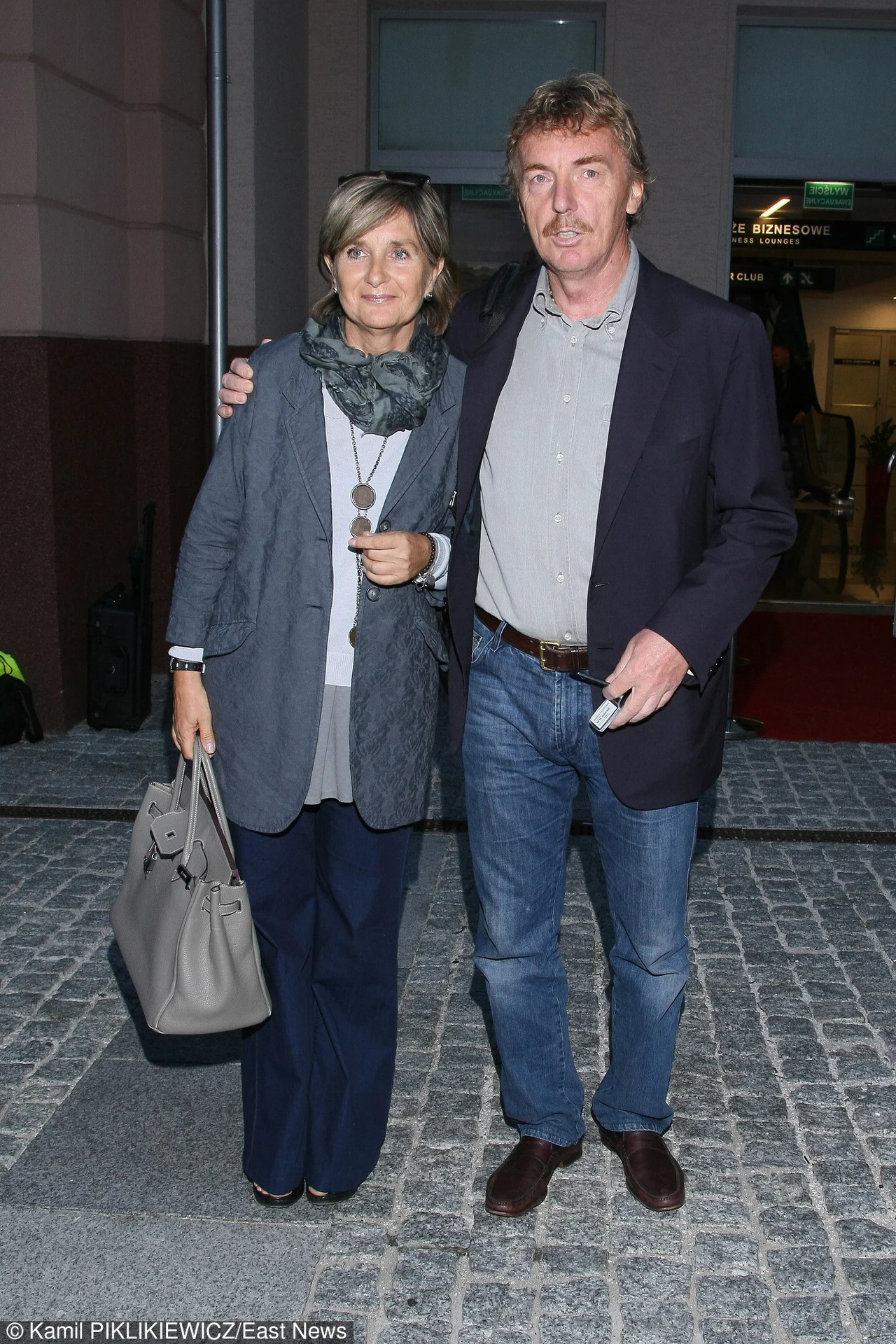 Zbigniew Boniek z żoną Zbigniew Boniek z żoną