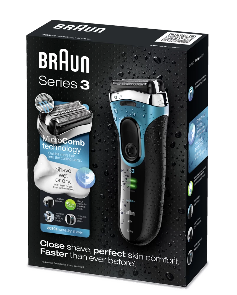 Golarka Braun Series 3 z technologią MicroComb