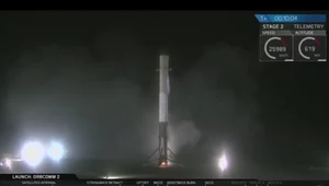 Rakieta nośna Falcon 9 odbyła udany lot