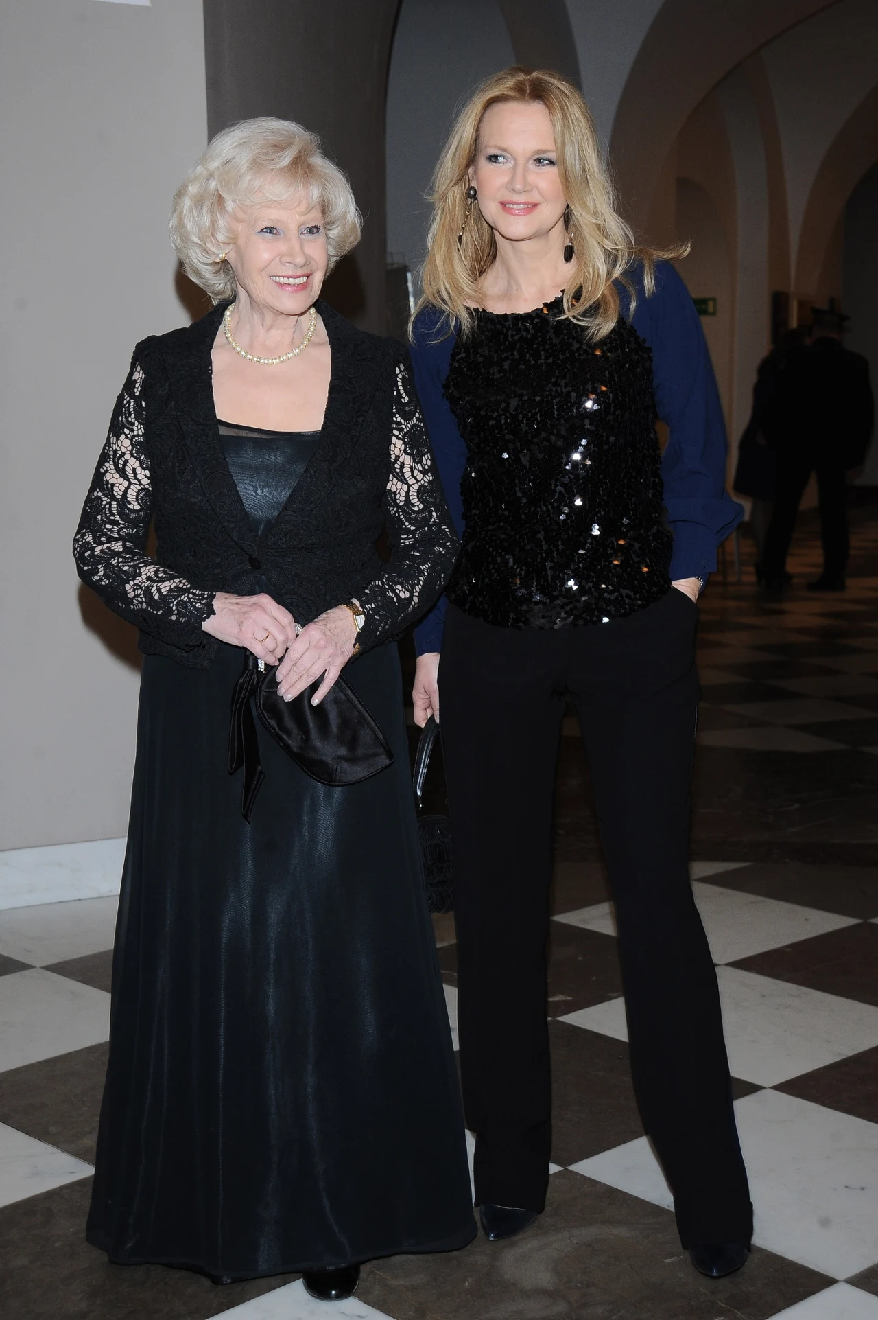 Krystyna Loska z córką Krystyna Loska z córką