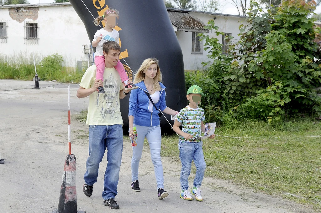 Piotr Żyła z rodziną Piotr Żyła z rodziną