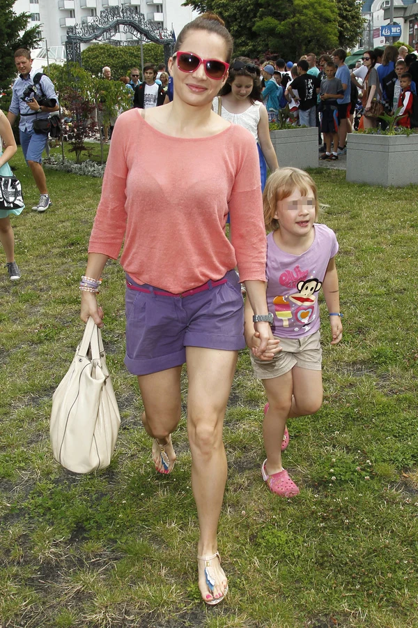 Anna Dereszowska z córką