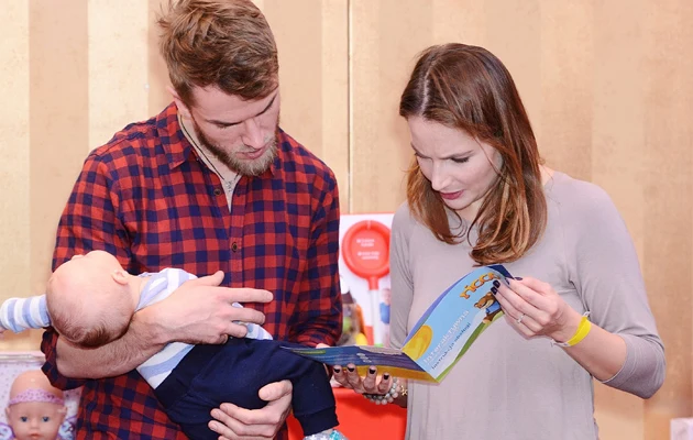 Anna Dereszowska z rodziną