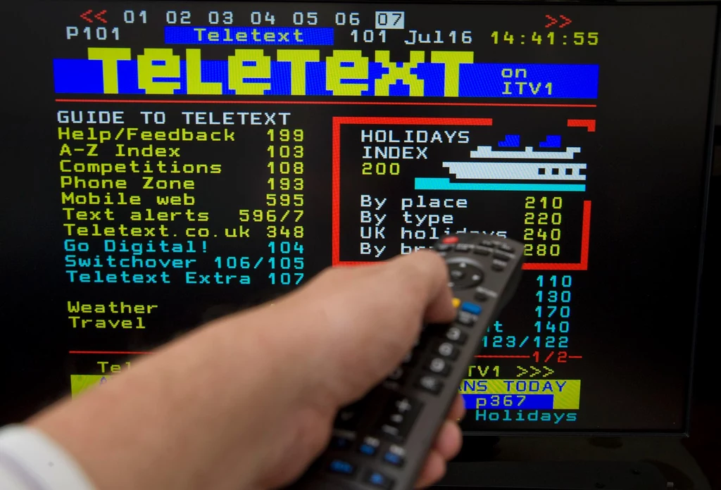 W Polsce teletekst nadal ma wielu zwolenników