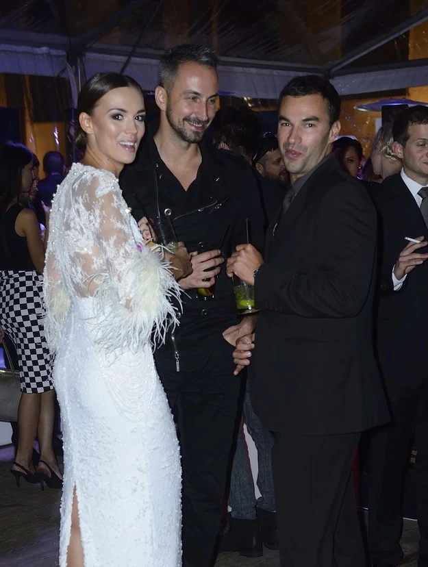 Paulina Krupińska i Tadeusz Bachleda-Curuś Paulina Krupińska i Tadeusz Bachleda-Curuś