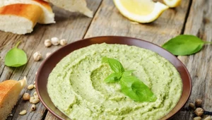 Zielony hummus