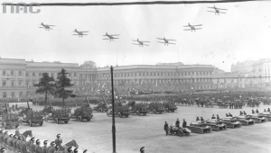 Uroczystości 3 Maja na placu Saskim w 1932 r.