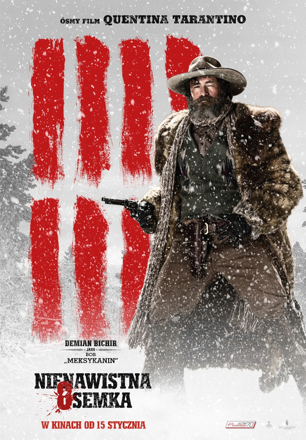 "Nienawistna ósemka": Demian Bichir jako Bob