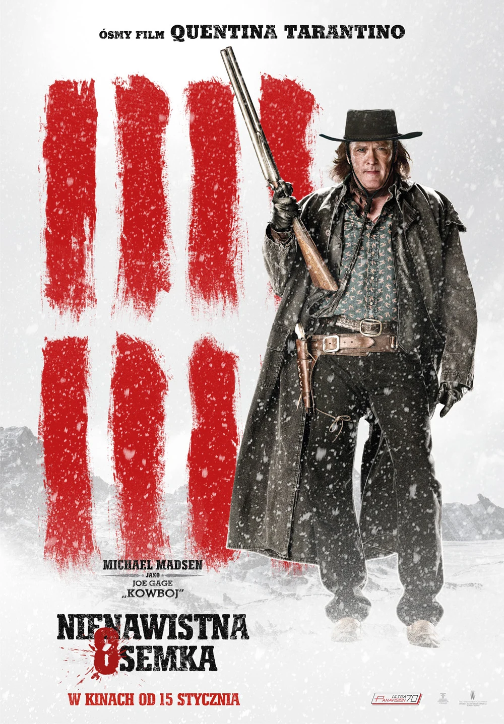 "Nienawistna ósemka": Michael Madsen jako Joe Gage