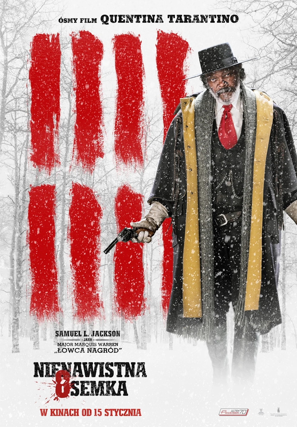"Nienawistna ósemka": Samuel L Jackson jako Major Marquis Warren