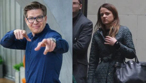 Filip Chajzer z żoną Julią widuje się już tylko na sali sądowej