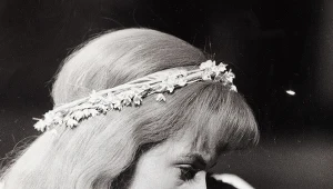 Grażyna Staniszewska i Mieczysław Kalenik w "Krzyżakach"