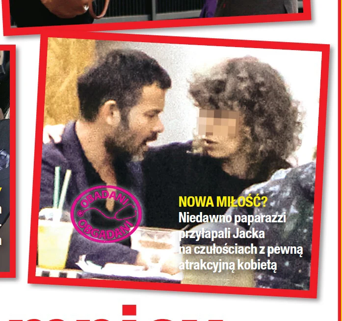 Jacek Braciak przyłapany na czułościach Jacek Braciak przyłapany na czułościach