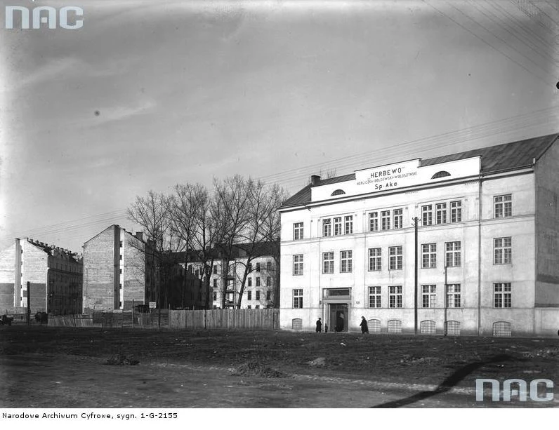 Fabryka tutek "Herbewo" S.A. Harliczek, Bełdowski i Wołoszyński w Krakowie przy ulicy Aleja Słowackiego Fabryka tutek "Herbewo" S.A. Harliczek, Bełdowski i Wołoszyński w Krakowie przy ulicy Aleja Słowackiego