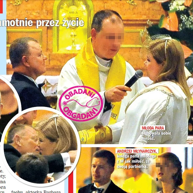 Tadeusz Chudecki wziął ślub ze swoją partnerką Justyną Tadeusz Chudecki wziął ślub ze swoją partnerką Justyną