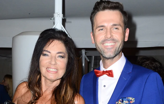 Agnieszka Fitkau i nowy przyjaciel 