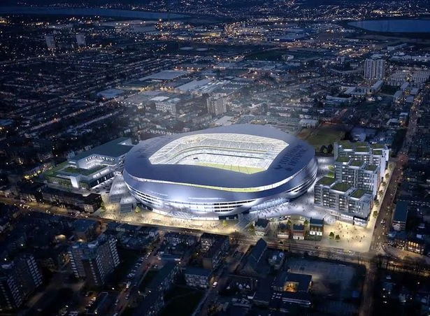 Nowy stadion Tottenhamu wymagałby wyburzenia kilku istniejących budynków Nowy stadion Tottenhamu wymagałby wyburzenia kilku istniejących budynków