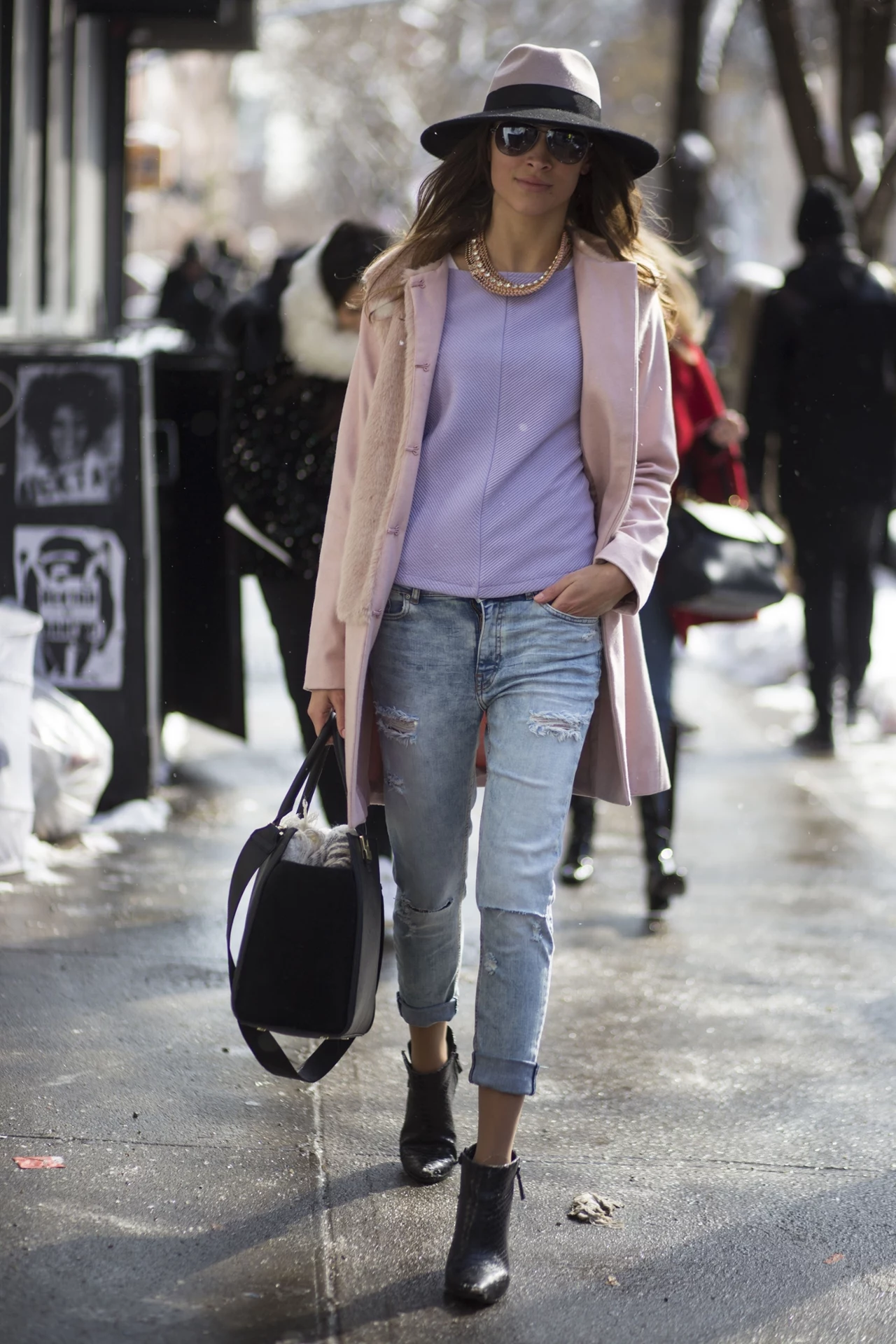 Moda streetowa z Nowego Jorku Moda streetowa z Nowego Jorku