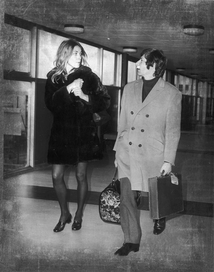 Roman Polański i Sharon Tate Roman Polański i Sharon Tate