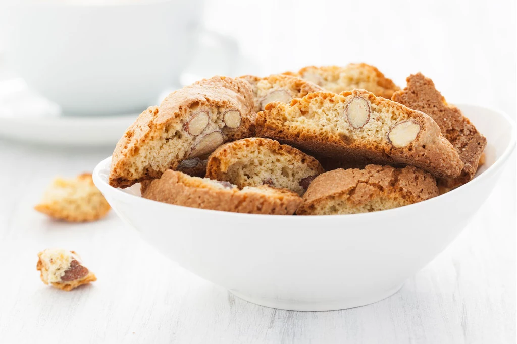 Włoskie ciasteczk cantuccini Włoskie ciasteczk cantuccini