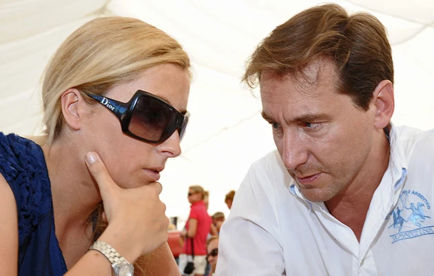 Piotr Kraśko z żoną