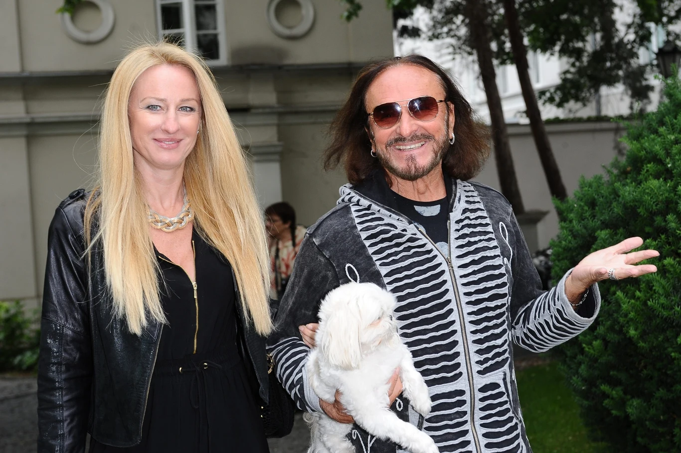 Stan Borys z partnerką