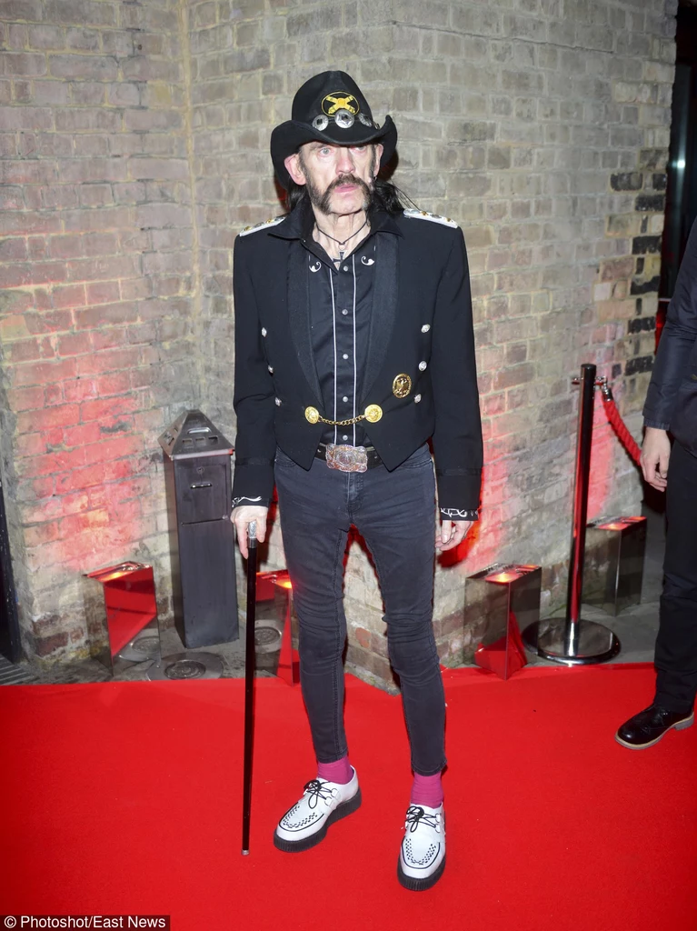 Lemmy Kilmister 11 listopada 2015 r. w Londynie